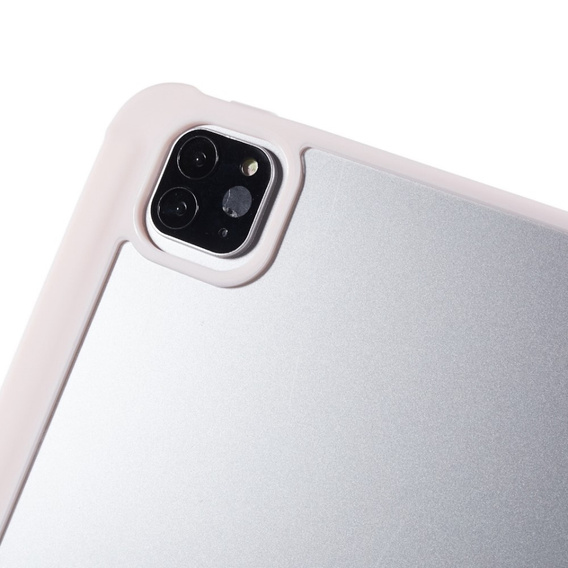 Husă pentru iPad Pro 12.9" 2022/2021/2020 (6/5/4 gen.), Smartcase Hybrid, cu spațiu pentru stylus, roz