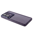 Carcasă pentru Xiaomi Redmi Note 13 Pro 5G, Glittery Powder, violet + sticlă călită 9H