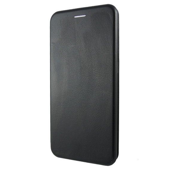 Cu clapetă pentru Xiaomi Redmi 8A, Flexi Book Elegance, negru