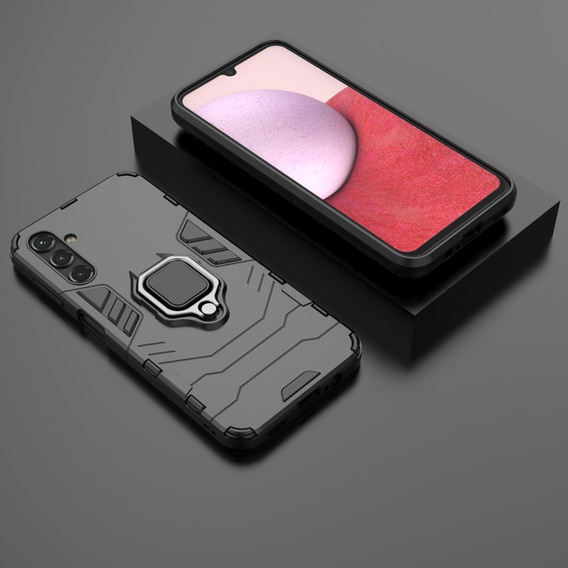 Huse pentru Samsung Galaxy A14 4G/5G, Kickstand Ring, negru