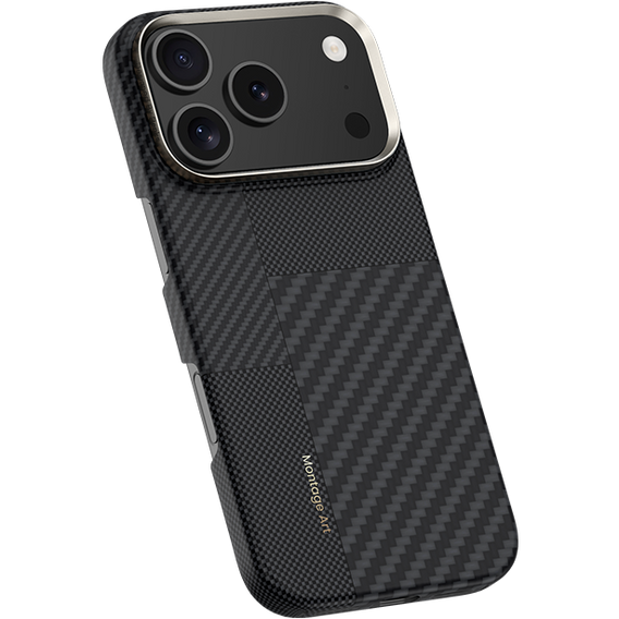 Husă Benks Montage Magnetic Armor Air Kevlar MB70 pentru iPhone 17 Pro Max