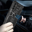 Huse pentru Samsung Galaxy A14 4G/5G, Armor Kickstand, negru