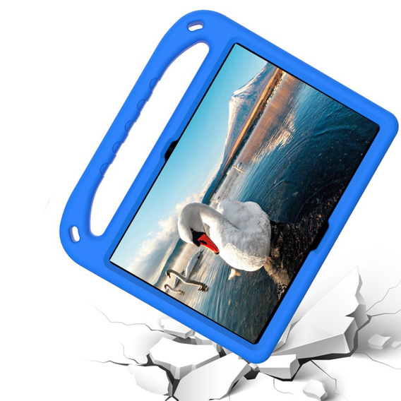 Husă pentru copii pentru Lenovo Tab M10 X505 / X605 / Lenovo Tab P10 X705F 10.1, husă pentru copii cu mâner, albastru