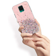 Huse pentru Xiaomi Redmi Note 9S / 9 Pro, Glittery, roz