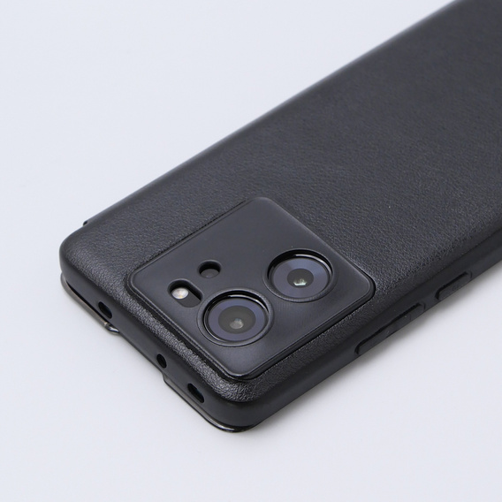 Husă pentru Xiaomi 13T / 13T Pro, cu clapetă Side View, negru