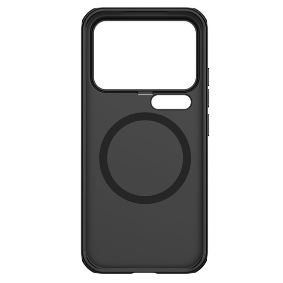 Husă NILLKIN Frosted Shield Pro MagSafe pentru Xiaomi 17 Pro, negru