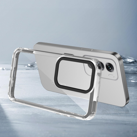 Huse pentru Oppo A80, Fusion Hybrid, transparentă