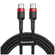 Cablu Baseus Cafule PD USB-C la USB-C, 60 W, 1,0 m, pentru dispozitive cu port USB-C
