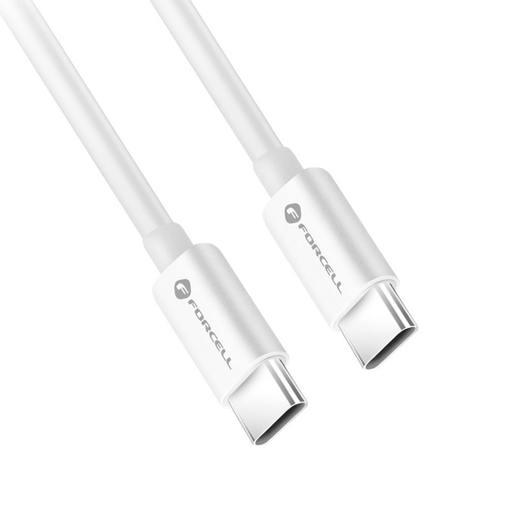 Cablu Forcell F-Energy USB-C la USB-C pentru încărcare rapidă QC4.0 PD 5A 100W 2 m