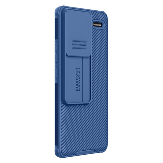 Carcasă blindată Nillkin pentru Xiaomi Redmi Note 13 Pro+, CamShield Pro, albastru