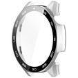 Carcasă 2in1 + sticlă călită pentru Huawei Watch GT 5 46mm, transparentă