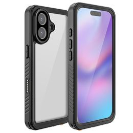 Husă pentru iPhone 17, IP68 rezistentă la apă Redpepper, negru