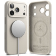 Carcasă Ringke pentru iPhone 17 Pro Max, Silicone Magnetic MagSafe, Stone