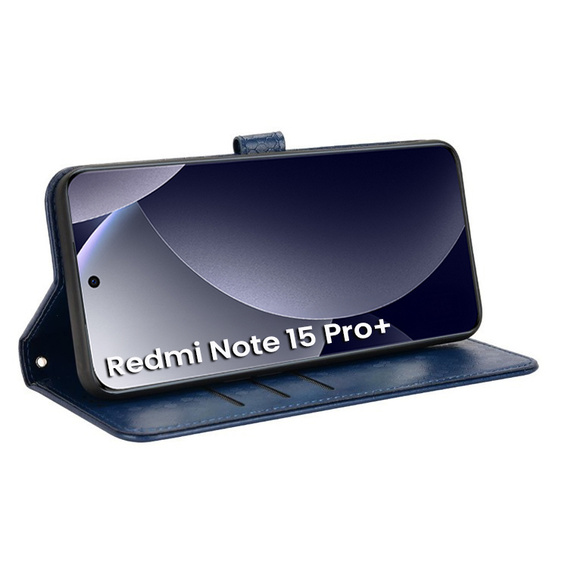 Husă tip portofel Rhombus pentru Xiaomi Redmi Note 15 Pro Plus 5G / Poco M8 Pro 5G