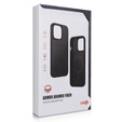Husă pentru iPhone 15 Pro, Aramid Fiber Cover, negru