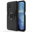Huse pentru Realme 7 5G, Kickstand Ring, negru