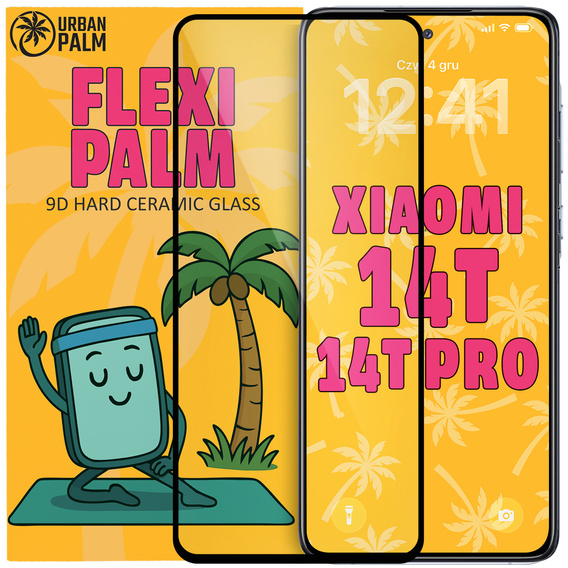Sticlă ceramică 9D Flexi Palm pentru Xiaomi 14T / 14T Pro