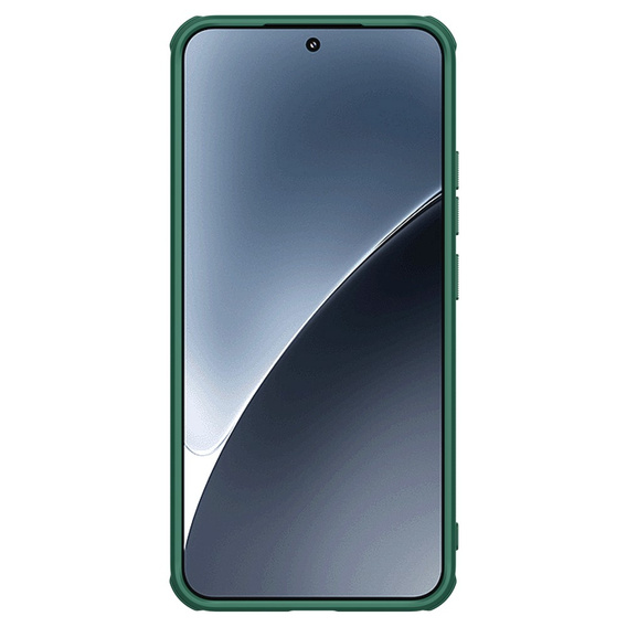 Husa NILLKIN pentru Xiaomi 15, Frosted Shield, pentru MagSafe, verde