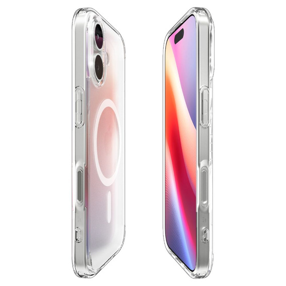 Carcasă Spigen Ultra Hybrid MagSafe pentru iPhone 17, Frost White
