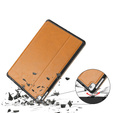 Husă pentru iPad 10.2 2021 / 2020 / 2019, Business Card and Pen Slot, maro
