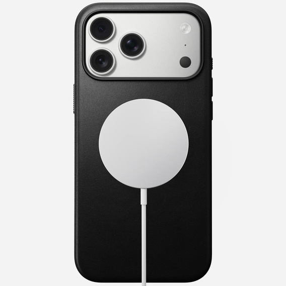Carcasă Nomad pentru iPhone 17 Pro Max, Modern Leather Case, negru