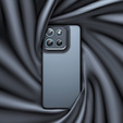 Carcasă pentru Xiaomi Redmi 15 5G / 4G, cu protecție pentru cameră, transparentă cu laturi negre