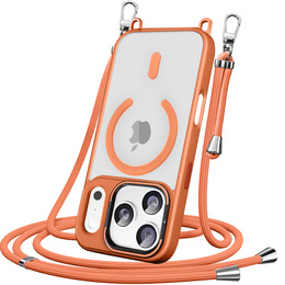 Husă cu suport și curea detașabilă, pentru MagSafe pentru iPhone 17 Pro Max