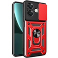 Husă blindată pentru Oppo A40 / Oppo A40m, CamShield Slide, roșu