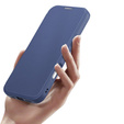 Dux Ducis Huse pentru iPhone 16 Pro, Skin X Pro, MagSafe, albastru închis