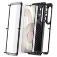 Husă blindată cu sticlă încorporată pentru Samsung Galaxy S26 Ultra, negru