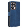 Cu clapetă pentru Oppo Reno 13 Pro, Card Slot, albastru închis