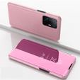 Huse pentru Xiaomi 11T / 11T Pro, Clear View, roz rose gold