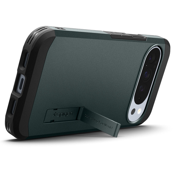 Carcasă Spigen Tough Armor MagSafe pentru Google Pixel 10 Pro XL, Abyss Green