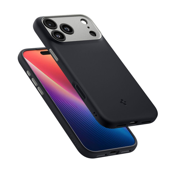 Carcasă Spigen pentru iPhone 17 Pro, Nano Pop Mag MagSafe, Black Sesame