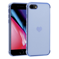 Huse pentru iPhone 7/8/SE 2020/SE 2022, Electro heart, albastru