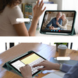 Carcasă pentru iPad 10.9 2022 10 Gen, Smart Pencil, cu suport pentru stylus, verde