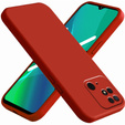 Husa pentru Xiaomi Redmi 10C, Silicone Lite, roșu