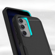 Husa blindată pentru Samsung Galaxy S23 FE, Dual Shockproof, negru