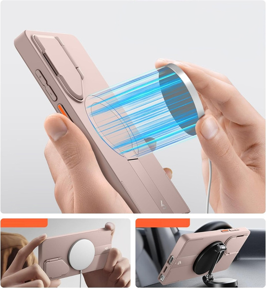 Husă pentru Samsung Galaxy S25 Ultra, Suritch Shockproof, pentru MagSafe, albastru