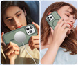 Carcasă cu ramă pentru iPhone 12 Pro Max, pentru MagSafe, verde