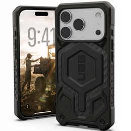 Urban Armor Gear caz pentru iPhone 17 Pro Max, Monarch Pro Kevlar MagSafe, fibra de carbon
