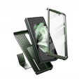 Husă blindată pentru Samsung Galaxy Z Fold 3 5G, Dexnor Full Body, verde