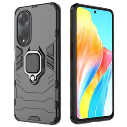 Huse pentru Oppo A98 5G, Kickstand Ring, negru