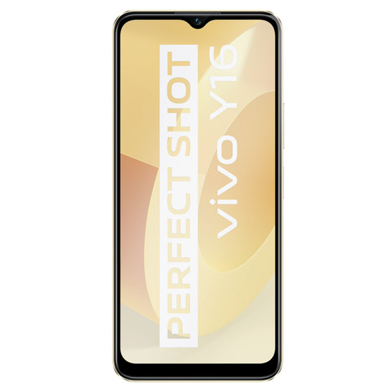 Sticlă călită 3D pentru Vivo Y16, negru