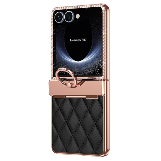 Husă cu sticlă pentru Samsung Galaxy Z Flip7 5G