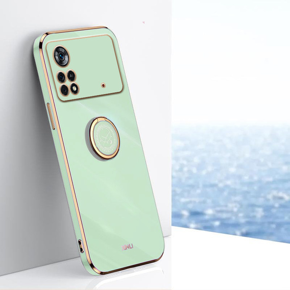 Huse pentru Xiaomi Poco M4 Pro 4G, Electro Ring, de mentă