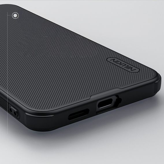 Husa NILLKIN pentru Samsung Galaxy S25, Frosted Shield, pentru MagSafe, negru