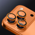 2x ERBORD OPTIK Pro sticlă călită pentru iPhone 16 Pro / 16 Pro Max camera foto, negru