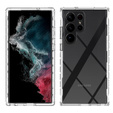 Carcasă pentru Samsung Galaxy S23 Ultra, Shockproof, cu folie, transparentă
