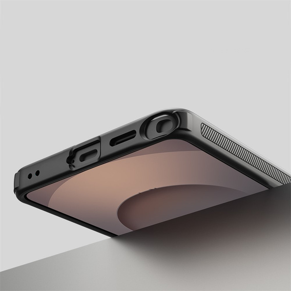 Husă Nillkin Frosted Shield Pro MagSafe pentru Samsung Galaxy S26 Ultra, transparentă/neagră